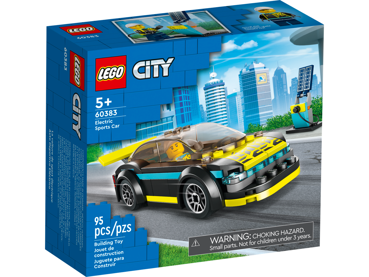 LEGO: Электрический спортивный автомобиль CITY 60383 - фото 2 - id-p106558166