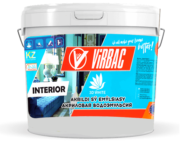 Водоэмульсия Virbac interior 10 кг - фото 1 - id-p106558337