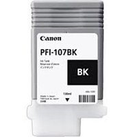 Картридж Canon PFI-107BK Black 130 мл (6705B001