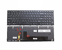 Клавиатуры Hasse Z6 Z7 Z8 P655 MP-13H83USJ430B4 клавиатура c RU/ EN раскладкой c подсветкой