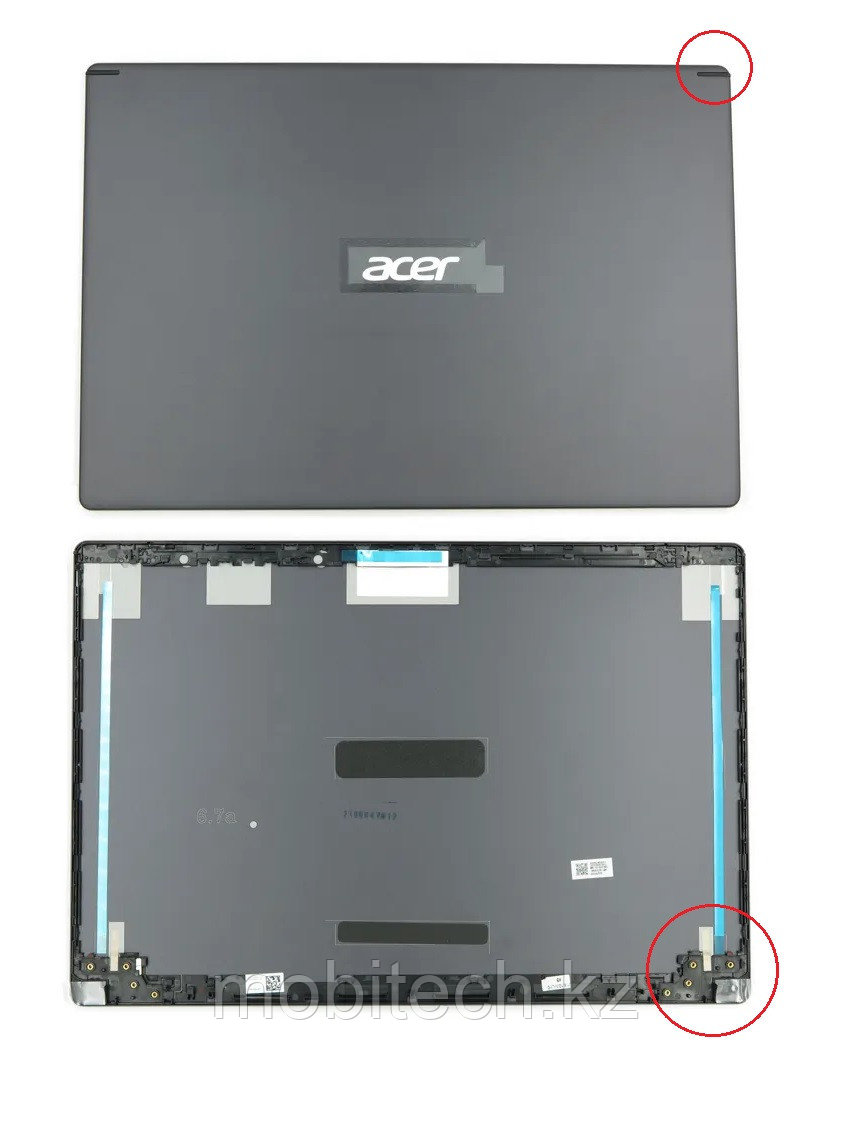 Корпуса Acer A515-55 A515-54 a515-53 A515-55G N18Q13 A часть A shell задняя крышка корпус цвет gray, фото 1
