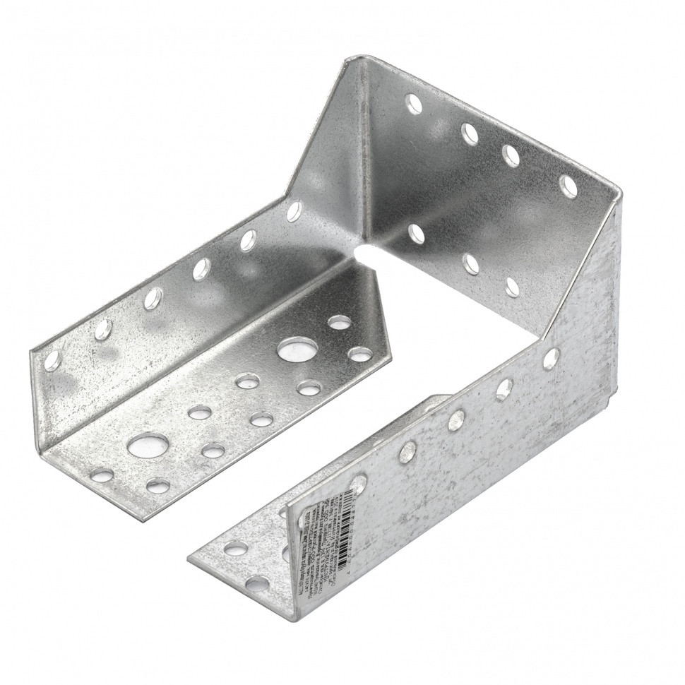 Опора бруса закрытая, 2 мм, OBR Z-100 х 140 х 76 мм, цинк Россия ...