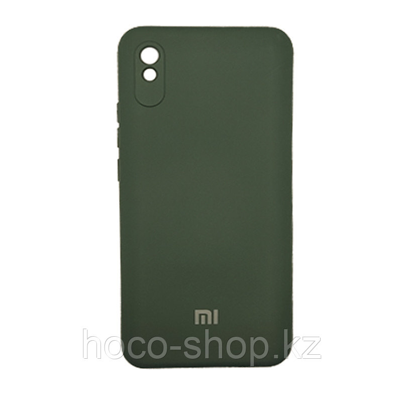 Чехол на Redmi 9А Fashion Case гель Зелёный - фото 1 - id-p106571403