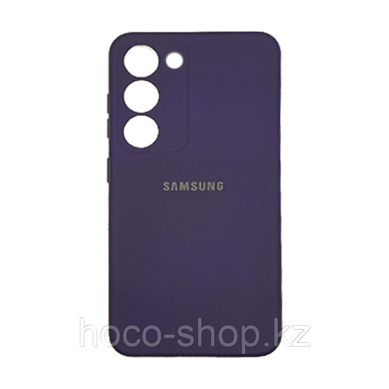 Чехол на Samsung S23 гель Тёмно-Фиолетовый