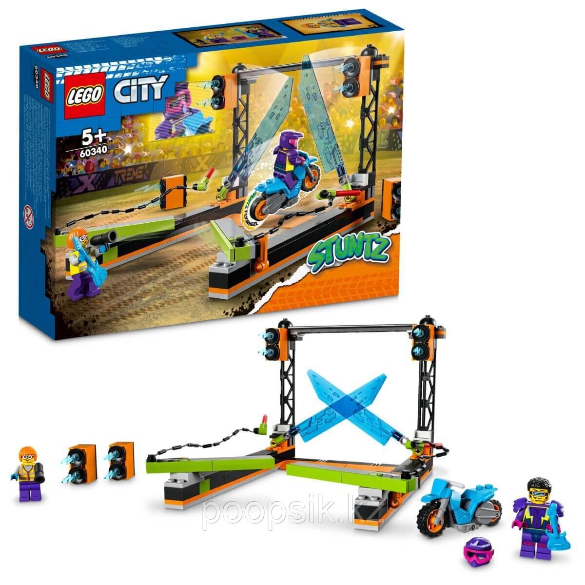 Lego City Трюковое испытание «Клинок» 60340 - фото 1 - id-p106572832