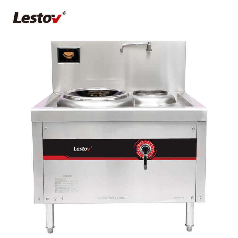 Индукционная плита вок с одной конфоркой и раковиной, Lestov, модель LT-X500-E120Y