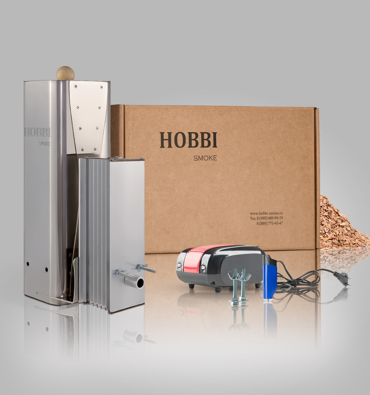 Дымогенератор для коптилки Hobbi Smoke 3.0