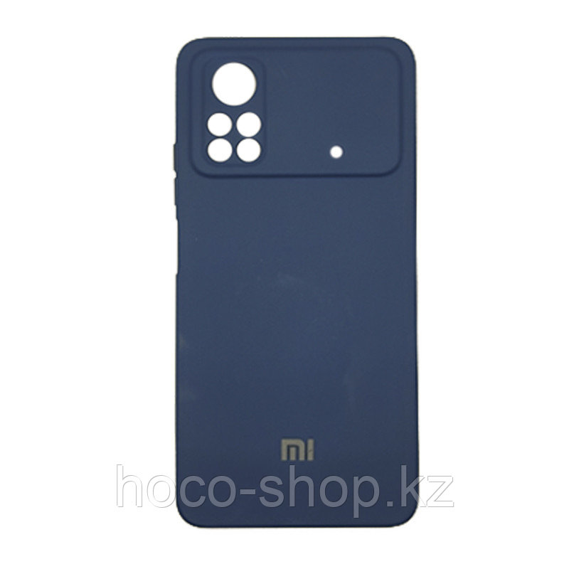 Чехол на Poco X4 Pro Fashion Case гель Синий - фото 1 - id-p106573195