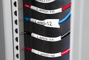 Термоусадочная трубка Dymo S0718330/18057 (19мм х 1,5м, черный на белом), фото 3