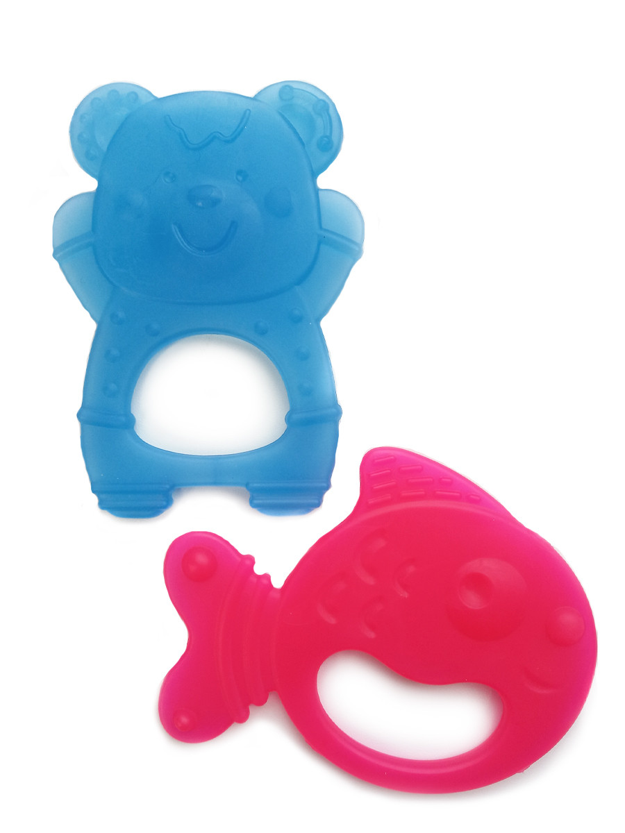 Baby Toys Прорезыватели комплект "Медвежонок и Рыбка" - фото 2 - id-p106573214