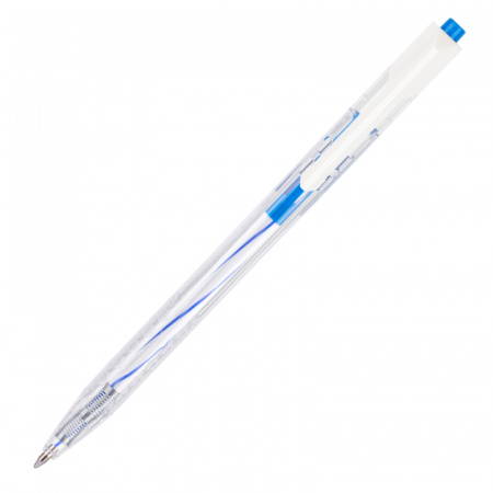 Ручка шариковая DELI "Arrow" автоматическая, 0,7 мм, синяя