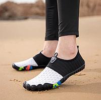 Аквашузы Sunnydays с белой вставкой, фото 3