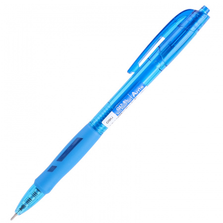 Ручка шариковая DELI "Arris" автоматическая, 0,7 мм, синяя