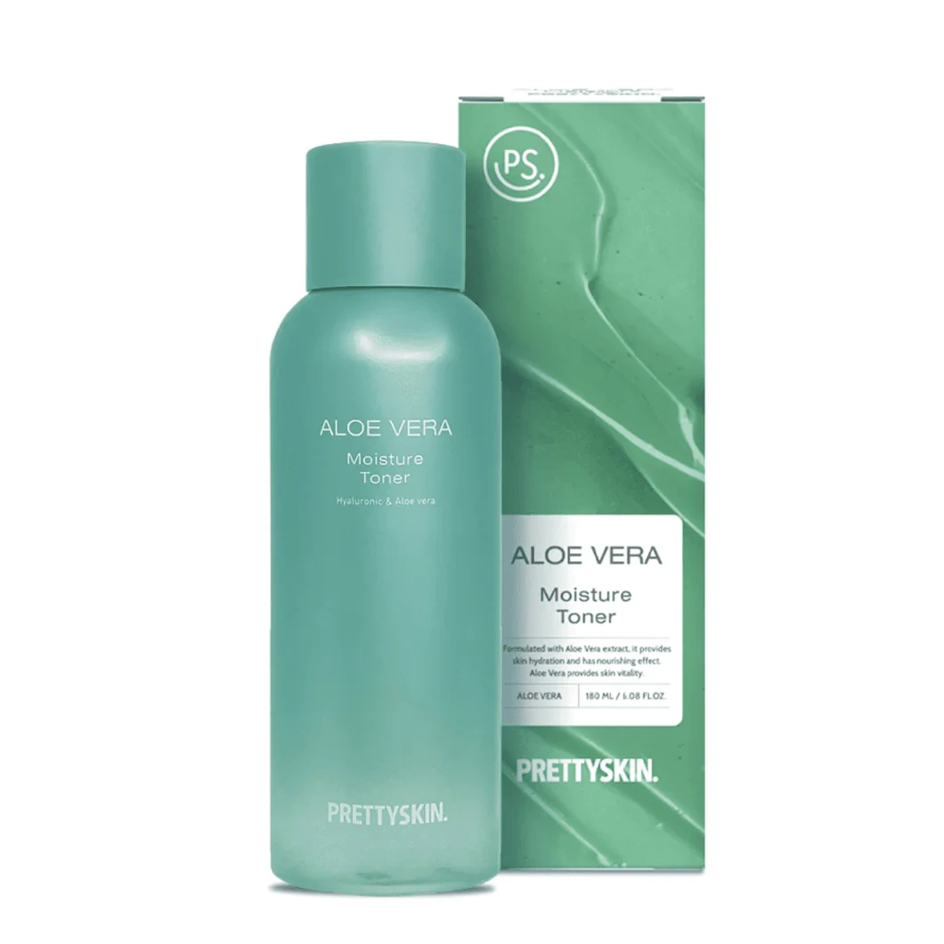 PRETTYSKIN Aloe Vera Moisture Toner 180ml - Тонер с экстрактом алоэ 180мл