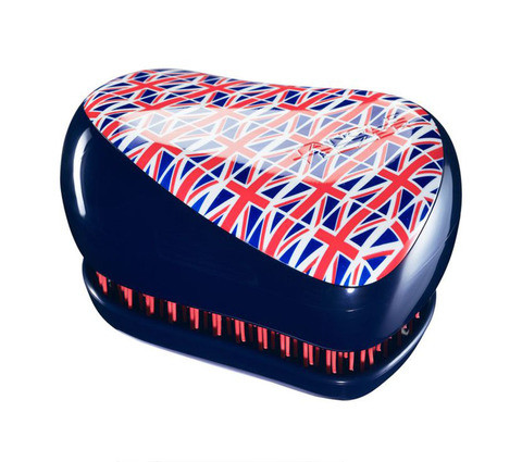 Расческа для волос с рисунком Tangle Teezer Compact Styler (Британский флаг)
