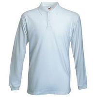 Поло "Long Sleeve Polo", Белый, L, 633060.30 L