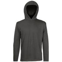 Футболка мужская "Long Sleeve Hooded T", Серый, L, 611900.GL L
