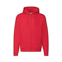 Толстовка с начесом PREMIUM HOODED SWEAT JACKET 280, Красный, L, 620340.40 L