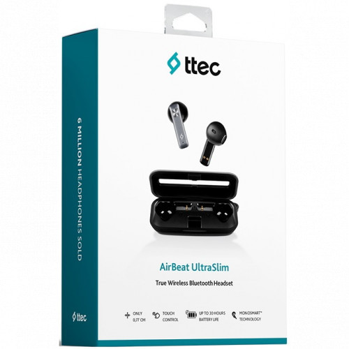 Prittec AirBeat Ultra Slim True Wireless Headsets наушники (2KM136UG) - фото 3 - id-p106580816