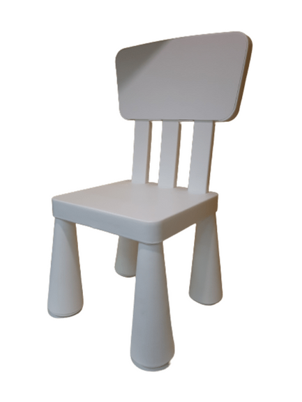 Детский стул белый (аналог МАММУТ) - фото 1 - id-p106586504