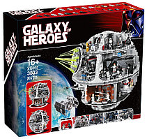Конструктор Galaxy Heroes X19074 звёздные войны Star Wars Орбитальная боевая станция Звезда Смерти 3803 детали
