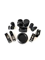 Комплект раздвижной системы +Труба(L-2000мм) BLACK 304