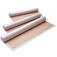 Бумага масштабно-координатная 640мм*10м, оранжевая сетка