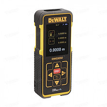 DeWalt, DW03050, Дальномер лазерный, 50м, ударопрочный, водонепроницаемый, метрическая/дюймовая