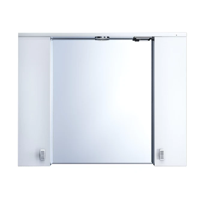 Шкаф зеркало с подсветкой IDDIS, Rise RIS90W0i99 90 см