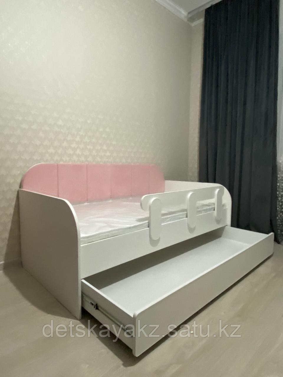Кровать Тахта Мирель -розовая - фото 1 - id-p110597429
