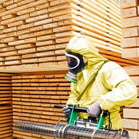 Фумигация изделий из древесины