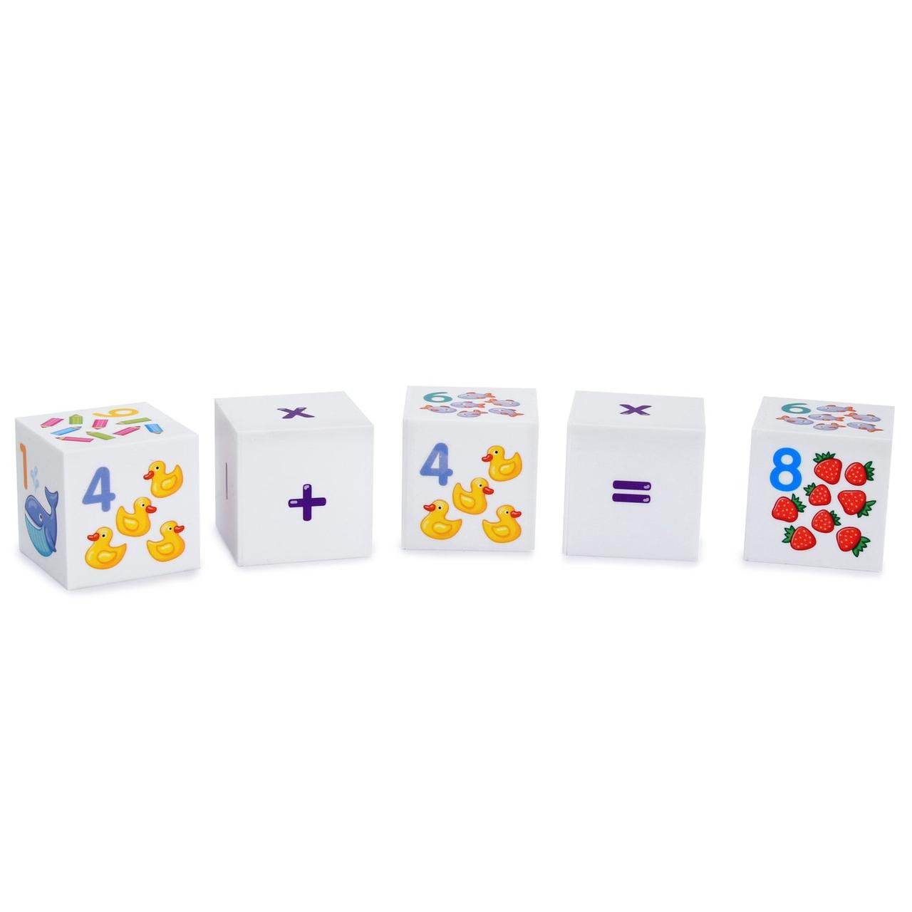Кубики Развивающие для умников «Арифметика» (12 штук) - фото 5 - id-p106573753