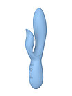 Вибратор кролик из жидкого силикона Isida, цвет небесно-голубой (INFINITE)  06772