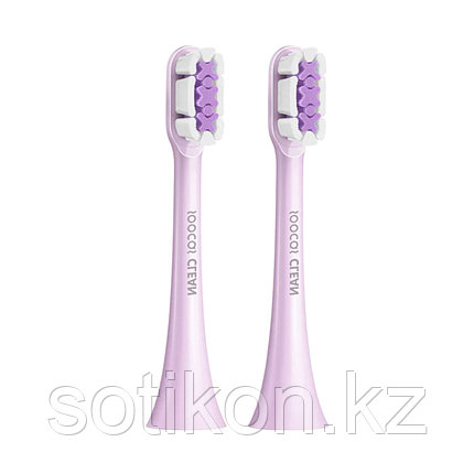 Сменные зубные щетки для Soocas (2шт в комплекте) Пурпурный, фото 2