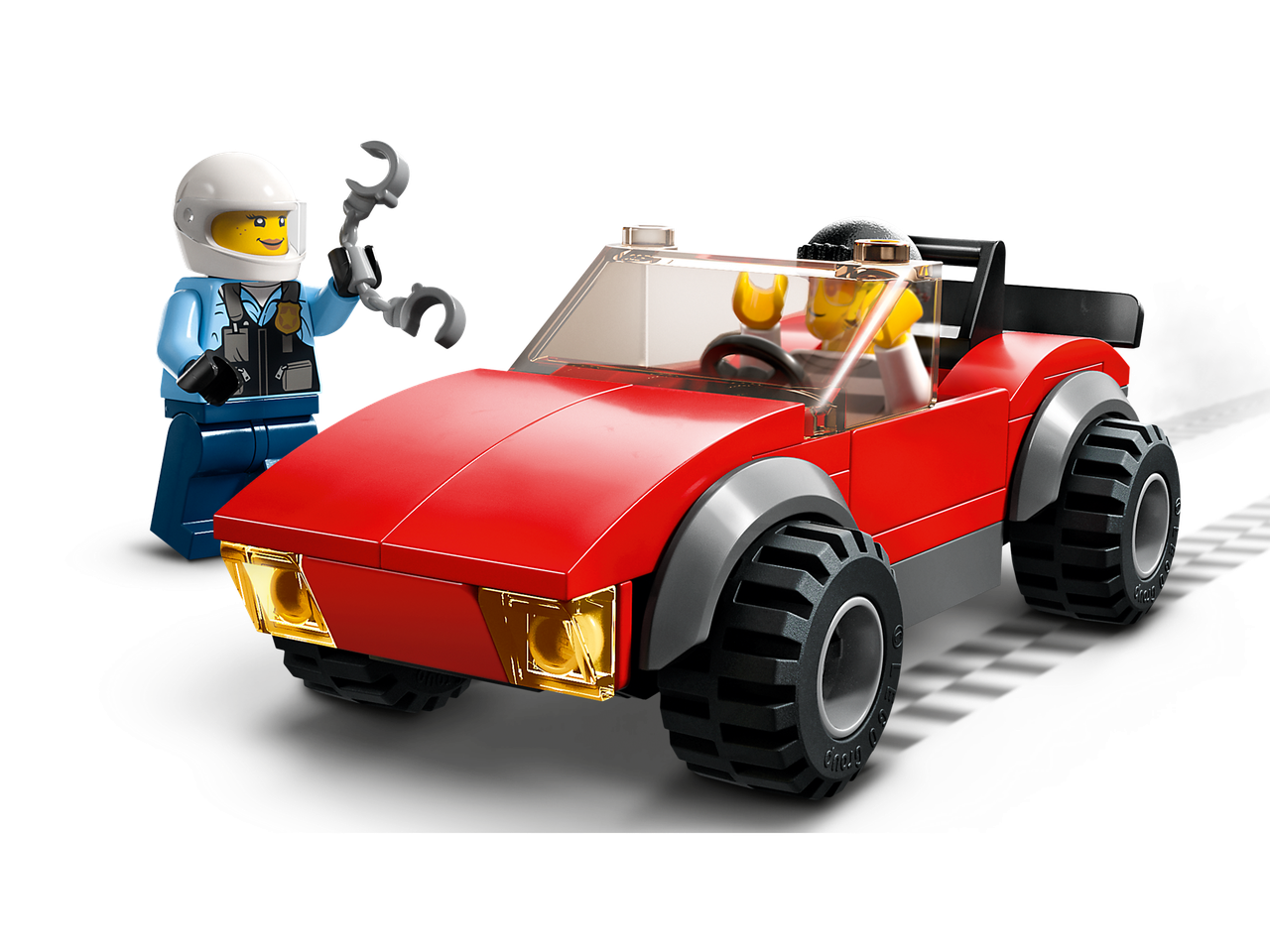 LEGO: Полицейская погоня на мотоцикле CITY 60392 - фото 3 - id-p106613897