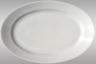 Блюдо овальное 12" 30 см, белый фарфор, арт. XL0041 - фото 1 - id-p106613835