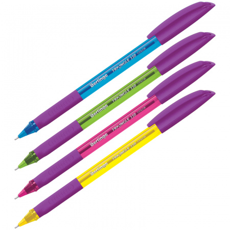 Ручка шариковая BERLINGO "Triangle 110 Color" 0,7 мм, синяя