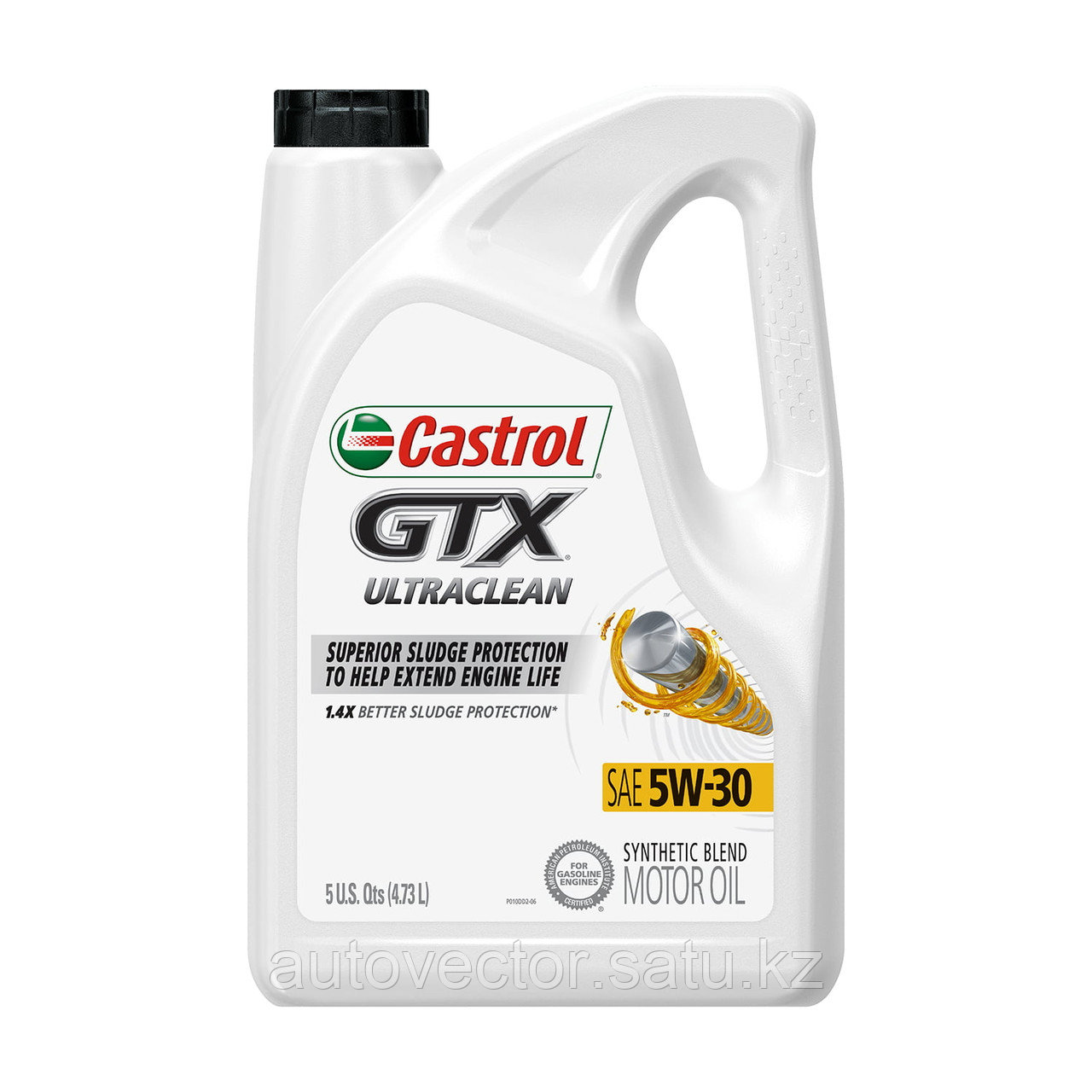 Моторное масло Castrol GTX 5w30 Ultraclean Synthetic Blend, 5L - фото 1 - id-p106614838