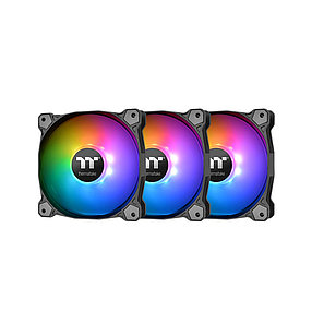 Кулер для компьютерного корпуса Thermaltake Pure Plus 12 RGB TT Premium Edition (3-Fan Pack), фото 2