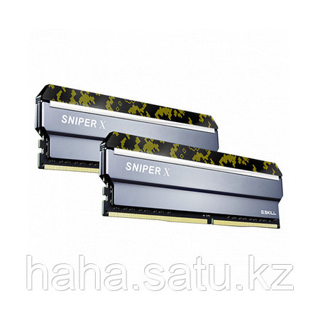 Комплект модулей памяти G.SKILL SniperX F4-3200C16D-32GSXKB DDR4 32GB (Kit 2x16GB) 3200MHz, фото 2