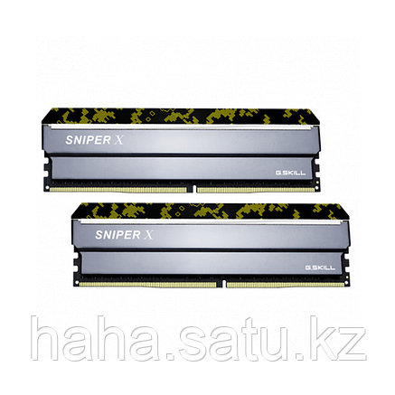 Комплект модулей памяти G.SKILL SniperX F4-3200C16D-32GSXKB DDR4 32GB (Kit 2x16GB) 3200MHz, фото 2
