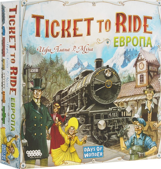 Ticket to Ride: Европа - фото 1 - id-p106616432