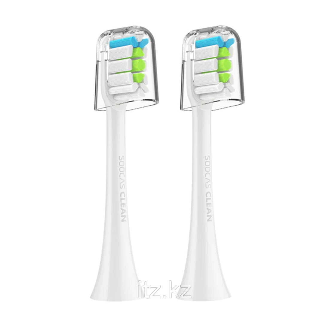 Сменные зубные щетки для Soocas (2шт в комплекте) Белый - фото 1 - id-p106616613