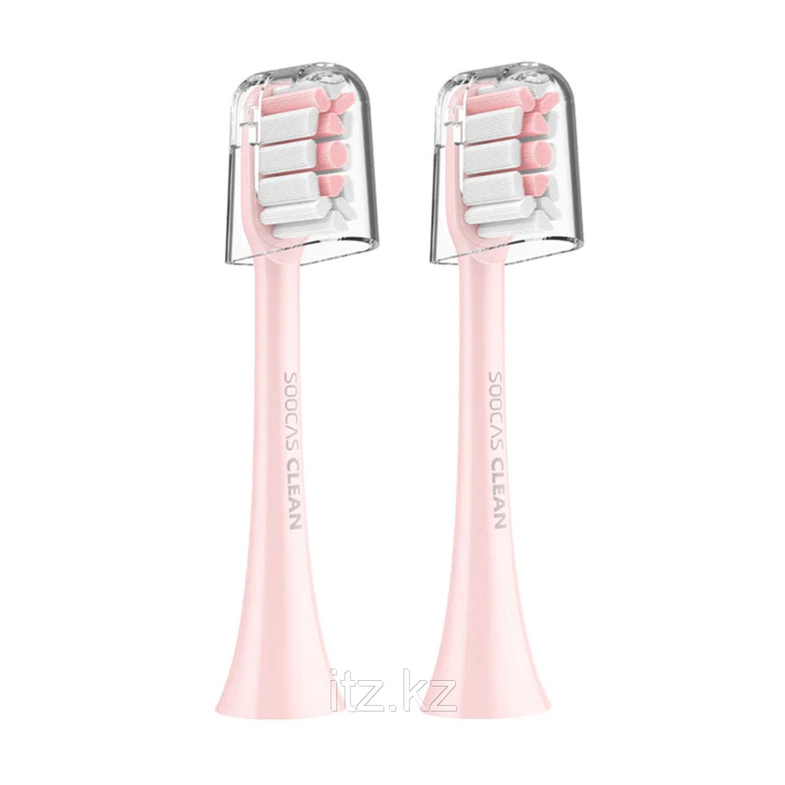 Сменные зубные щетки для Soocas (2шт в комплекте) Розовый - фото 1 - id-p106616616
