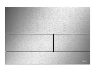 Металлическая панель смыва унитаза TECEsquare II для системы с двойным смывом