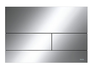 Металлическая панель смыва унитаза TECEsquare II для системы с двойным смывом