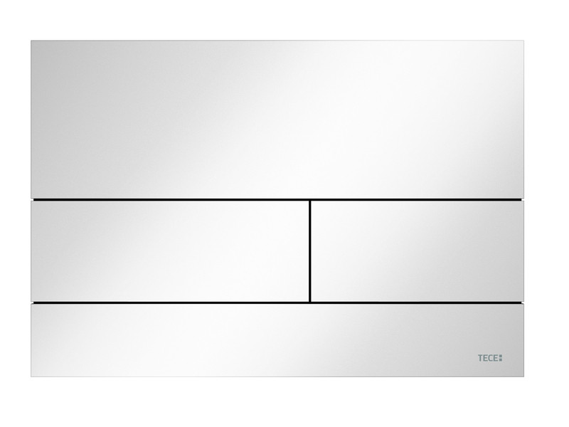 Металлическая панель смыва унитаза TECEsquare II для системы с двойным смывом - фото 1 - id-p106617400