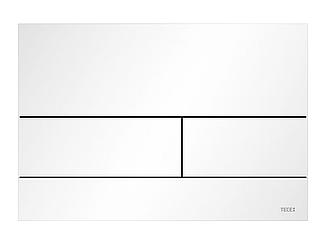 Металлическая панель смыва унитаза TECEsquare II для системы с двойным смывом