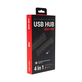 Мультифункциональный адаптер XG XGH-404 USB, фото 2