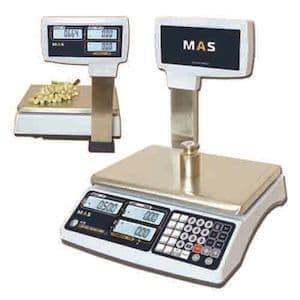 Весы торговые MAS MR1-30P - фото 1 - id-p71989383